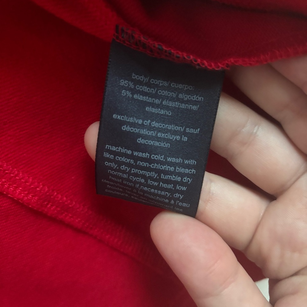 Tommy Hilfiger Red Cropped Blazer - Picture 5 of 9